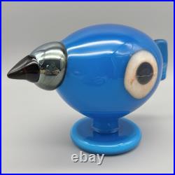 Iittala Nuutajarvi Art Glass Oiva Toikka Turkey Fowl Bird Figurine 7.5 Finland Iittala Nuutajarvi Art Glass Oiva Toikka Turkey Fowl Bird Figurine 7.5 Finland