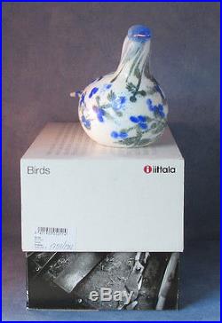 Iittala OIVA TOIKKA, Art Glass Bird, Independence Dove, Limited Edition, NIB