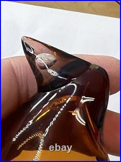 Iittala OIVA TOIKKA, Art Glass Bird, Sieppo, Flycatcher, Excellent Condition Iittala OIVA TOIKKA, Art Glass Bird, Sieppo, Flycatcher, Excellent Condition