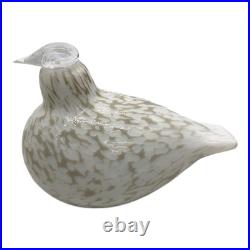 Iittala Oiva Toika Nuutajarvi Art Glass Bird Willow Grouse Iittala Oiva Toika Nuutajarvi Art Glass Bird Willow Grouse