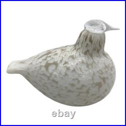 Iittala Oiva Toika Nuutajarvi Art Glass Bird Willow Grouse Iittala Oiva Toika Nuutajarvi Art Glass Bird Willow Grouse