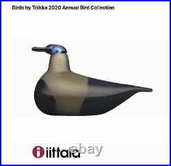 Iittala Oiva Toikka Annual Bird Birds 2020 Kaisla 195x115 mm NEW in Orig. Box