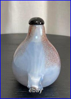 Iittala Oiva Toikka Annual bird American Robin 2014 Made in Finland Used F/S