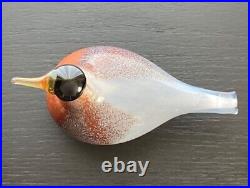 Iittala Oiva Toikka Annual bird American Robin 2014 Made in Finland from Japan