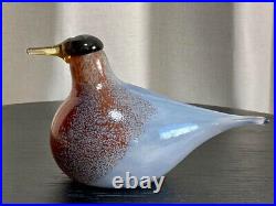 Iittala Oiva Toikka Annual bird American Robin 2014 Made in Finland from Japan