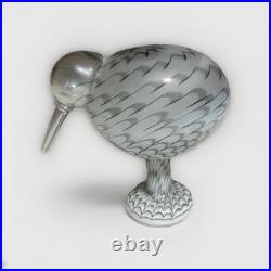 Iittala Oiva Toikka Beach Kiwi Art glass Bird Limited edition Nuutajarvi Finland Iittala Oiva Toikka Beach Kiwi Art glass Bird Limited edition Nuutajarvi Finland