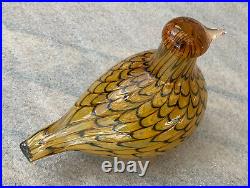 Iittala Oiva Toikka Bird Birds 2006 Summer Grouse 150 x 110 mm NEW Gift Box