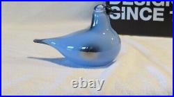 Iittala Oiva Toikka Collection Signed Glass Bird Sky Curlew Nib