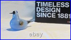 Iittala Oiva Toikka Collection Signed Glass Bird Sky Curlew Nib