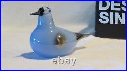 Iittala Oiva Toikka Collection Signed Glass Bird Sky Curlew Nib