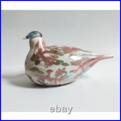 Iittala Oiva Toikka Glass Annual Bird Cucunor Limited 2008 Signed with Box