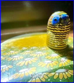 Iittala Oiva Toikka Glass Bird Northern Owl Owlet Scope RARE with Box 10.5cm JP
