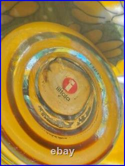 Iittala Oiva Toikka Glass Bird Northern Owl Owlet Scope RARE with Box 10.5cm JP