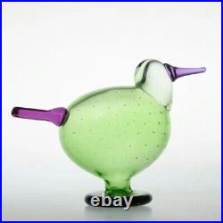 Iittala Oiva Toikka IITTALA SCOPE custom order Evening Bird glass with Box