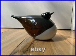 Iittala Oiva Toikka Latohaapana Dipper Glass Bird EXTREMELY RARE