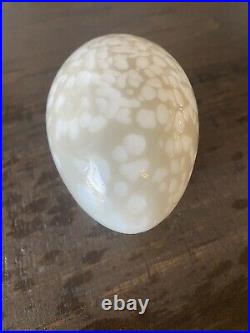Iittala Oiva Toikka Metsatylli Bird Egg Speckled Spotted Nuutajarvi Finland