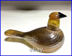 Iittala Oiva Toikka Nuutajarvi Karelian Golden Cuckoo Finn Fest Bird 2004 8.25