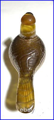 Iittala Oiva Toikka Nuutajarvi Karelian Golden Cuckoo Finn Fest Bird 2004 8.25