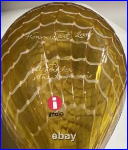 Iittala Oiva Toikka Nuutajarvi Karelian Golden Cuckoo Finn Fest Bird 2004 8.25