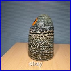 Iittala Oiva Toikka Owl Art Glass Bird Vintage Iittala Oiva Toikka Owl Art Glass Bird Vintage