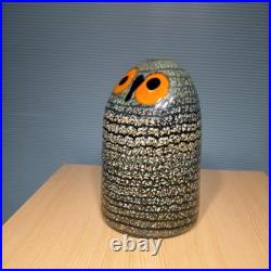 Iittala Oiva Toikka Owl Art Glass Bird Vintage Iittala Oiva Toikka Owl Art Glass Bird Vintage