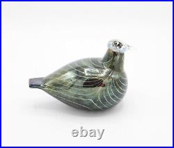 Iittala Oiva Toikka Pikku-Alli (Northern Duck) Vintage Finland Art Glass Bird