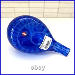 Iittala Oiva Toikka bird Blue Bird for SSKK 1990 Birds by Toikka 13.5cm×9cm Iittala Oiva Toikka bird Blue Bird for SSKK 1990 Birds by Toikka 13.5cm×9cm