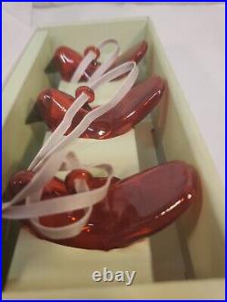 Iittala Ornament Glass Bird Red 3 Set Boxed Curious Mind of Oiva Toikka Iittala Ornament Glass Bird Red 3 Set Boxed Curious Mind of Oiva Toikka