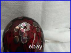 Iittala Scandinavian Glass Ruby Bird Excellent Condition Toikka Finland