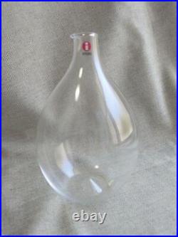 Iittala Timo Sarpaneva Bird Bottle & Drinking Glass Set of 3 Edition 2002 Used