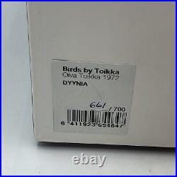 Iittala Toikka Art Glass DYYNIA Bird Numbered 661 Ltd Edition New in Box