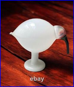 Iittala bird Toikka Oiva Crested IBIS WHITE 213 / 500 Limited Reprinted 2014