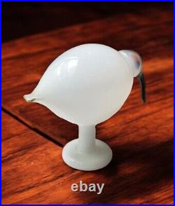 Iittala bird Toikka Oiva Crested IBIS WHITE 213 / 500 Limited Reprinted 2014