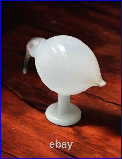 Iittala bird Toikka Oiva Crested IBIS WHITE 213 / 500 Limited Reprinted 2014
