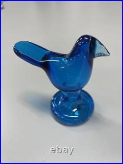 Iittala bird mini siepo sky blue turquoise scope