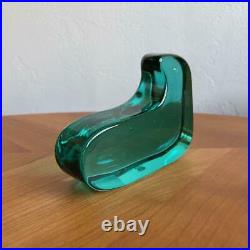Iittala × mina perhonen Glass Bird Water green Desktop Art Work Figurine