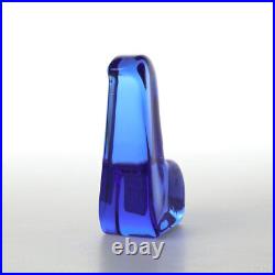 Iittala x minä perhonen glass bird 79x132mm blue new unused free shopping