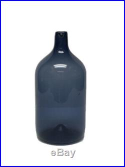Lintupullo Bird Bottle, Timo Sarpaneva, Glass Decanter Carafe Pitcher, Iittala