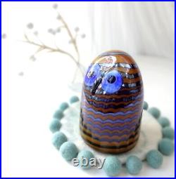 Made Fland Iittala Birds Owlet Bird Oiva ycca Owl Child Glass With Box