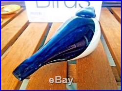 Made only 500 pieces! Tacoma Swift glass bird Iittala Nuutajärvi nr 121/500 NIB
