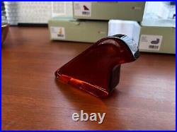 Mina perhonen × iittala Glass Bird 3-piece set Oiva Toikka with box F/S JP