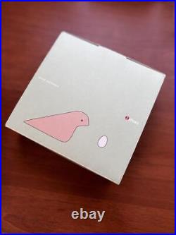 Minä perhonen × iittala Oiva Toikka with box Glass Bird 3-piece set