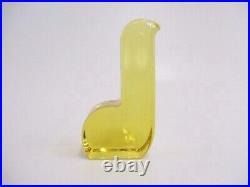 Mina perhonen/iittala bird glass bird lemon limited edition object 2-1110G