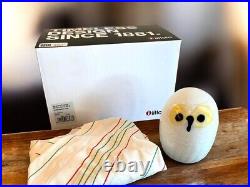 Near Mint iittala Bird by Toikka Northern Owl White Oiva Toikka Scope Used