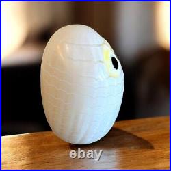 Near Mint iittala Bird by Toikka Northern Owl White Oiva Toikka Scope Used