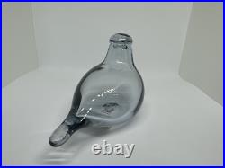 New iittala Oiva Toikka Little Tern Clear Recycled Glass Bird Figurine, Finland