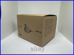 New iittala Oiva Toikka Little Tern Clear Recycled Glass Bird Figurine, Finland