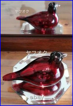 Nordic Itara Iittala Oiva Toikka Toicka Birds Bird Little Tern Glass Figurine