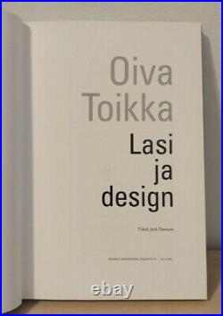 Oiva Kalervo Toikka Lasi ja design Finnish Fine Art Glass Designer Iittala Bird