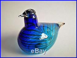 Oiva Toikka Art Glass Bird AALTO UNIVERSITY Design Iittala Finland